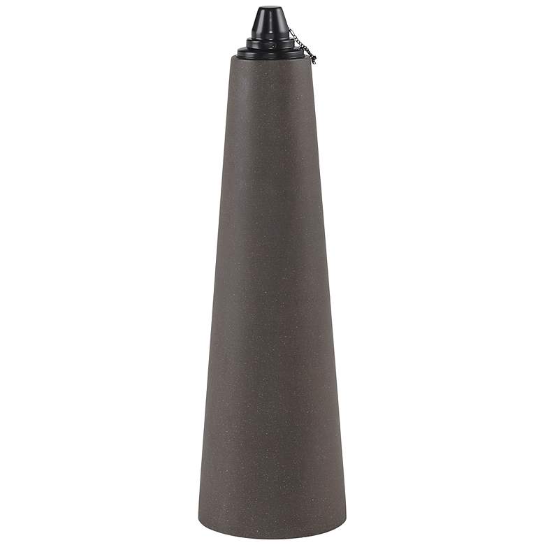 Image 2 Cameron 27 1/2" High Dark Brown Oil Patio Torch