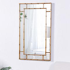 Cameron Antique Gold 23 3/4 x 39 1/2 Wall Mirror | www.lampsplus.com