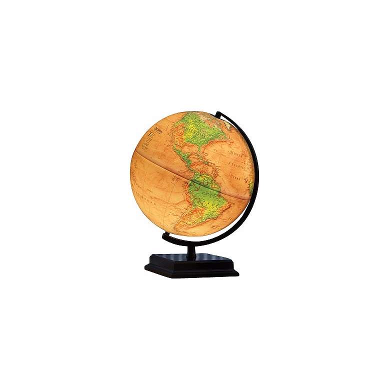 Image 1 Cameron Brown Ocean 16 inch High Illuminated World Globe