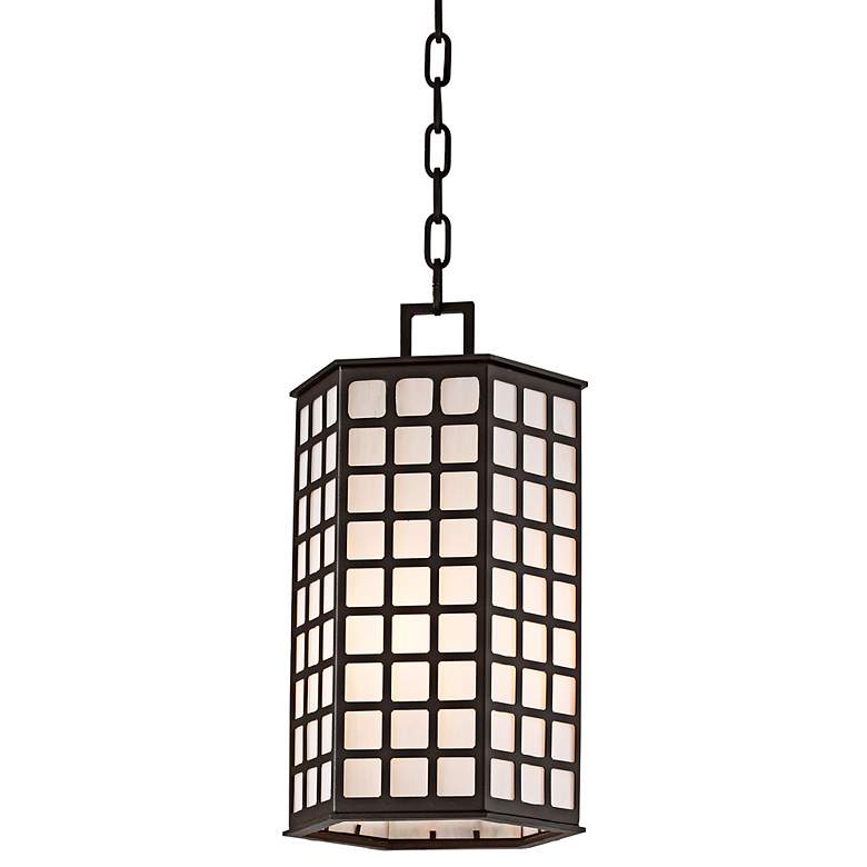 Image 1 Cameron Collection 18 1/2 inch High Bronze Outdoor Hanging Light