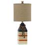 Thumbnail2 of Cameron Malta Cream Table Lamp with White Shade