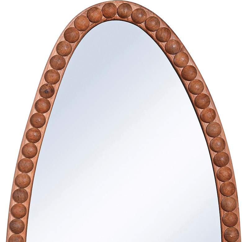 Image 3 Cameron Natural Fir Wood 18 1/4" x 30" Organic Wall Mirror more views