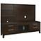 Cameron Wood 4-Drawer Television Stand with Back Panel