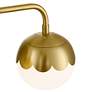 5_Camila 22 1/2" Wide Antique Brass 3-Light Bath Light more views