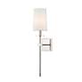 3_Camila 26" High Polished Nickel Wall Sconce more views