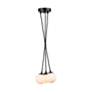 2_Camila 39.5" Wide 3.Light Black Pendant more views