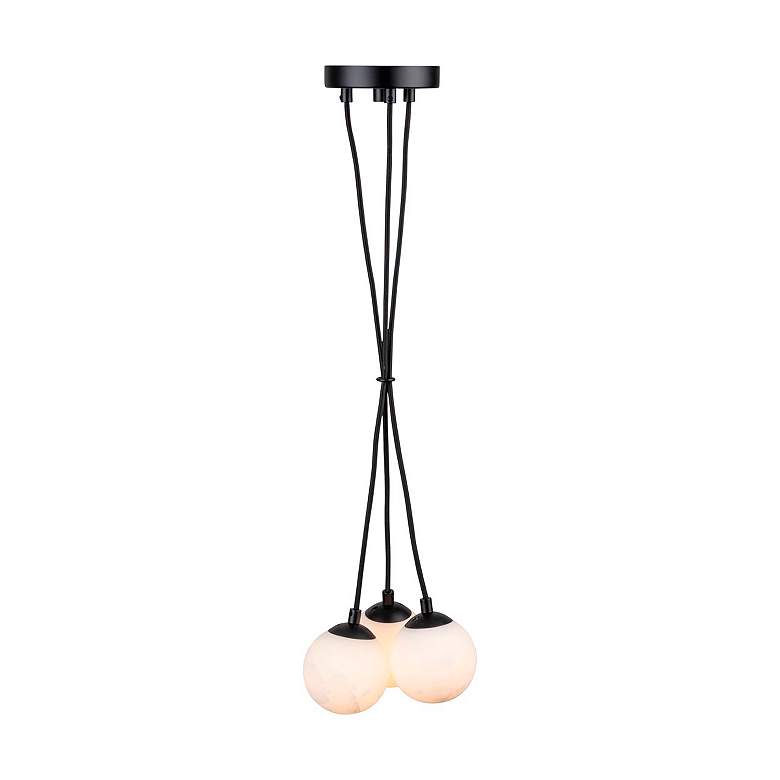 Image 3 Camila 39.5" Wide 3.Light Black Pendant more views