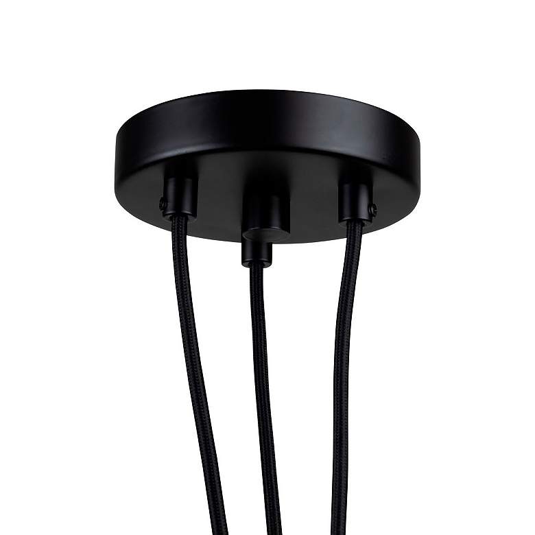 Image 4 Camila 39.5" Wide 3.Light Black Pendant more views
