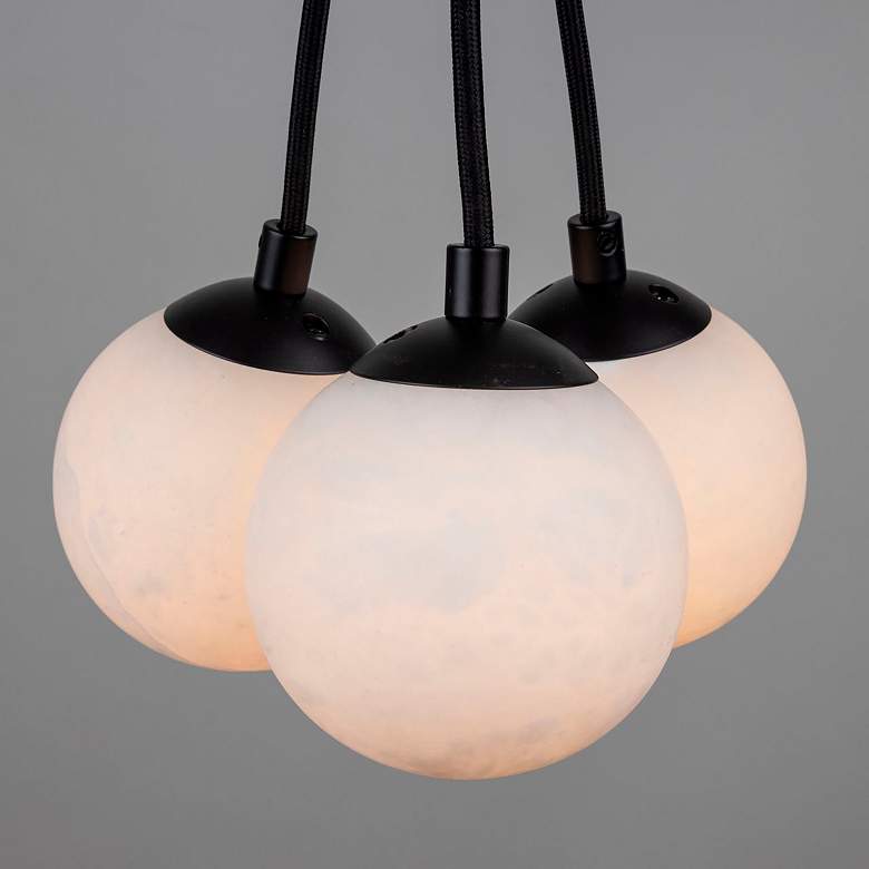 Image 6 Camila 39.5" Wide 3.Light Black Pendant more views
