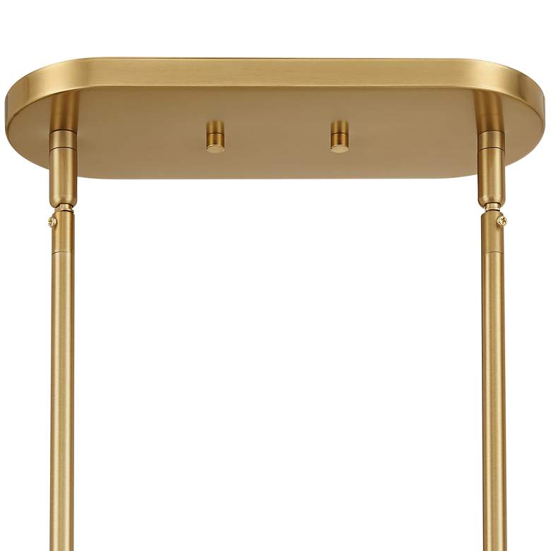 Image 5 Camila 39 1/2" Wide Warm Brass 5-Light Island Chandelier more views