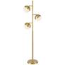 Thumbnail3 of Camila 67" Antique Brass Globe 3-Light Tree Floor Lamp