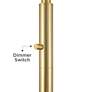 7_Camila 67" Antique Brass Globe 3-Light Tree Floor Lamp more views