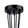 4_Camila 9" Wide 7.Light Black Pendant more views