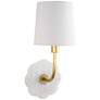 2_Camilla 14"H Natural Alabaster Stone and Brass Wall Sconce