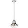 Camille 7 1/2" Wide Chrome Mini Pendant
