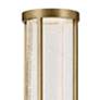 2_Camillo 22 1/2" High Black and Brass LED Outdoor Post Light more views