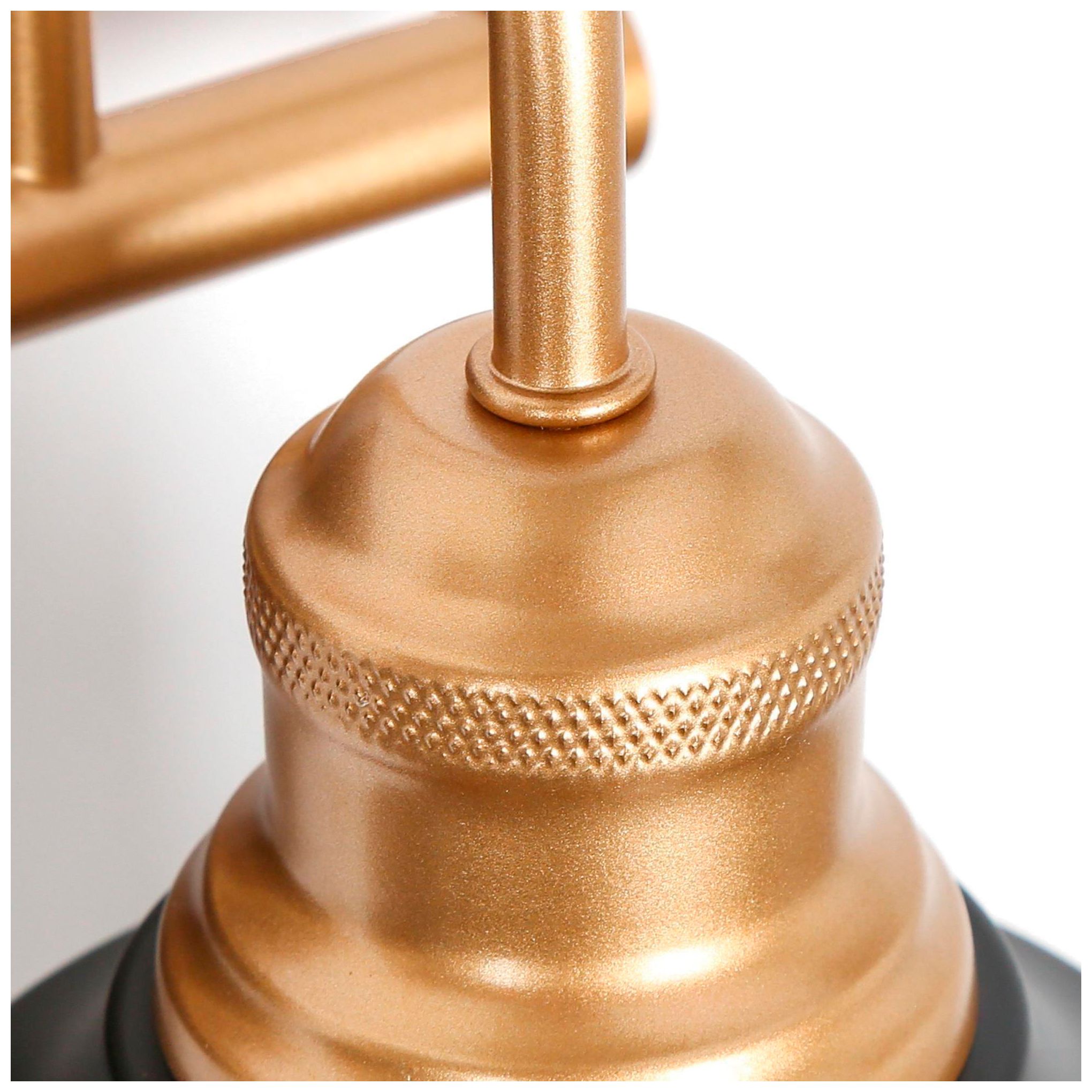 Image 4 Campana 31.1"W 4-Light Gold Metal Bathroom Vanity Light more views