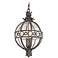 Campanile 27 1/2" High French Iron Outdoor Hanging Light