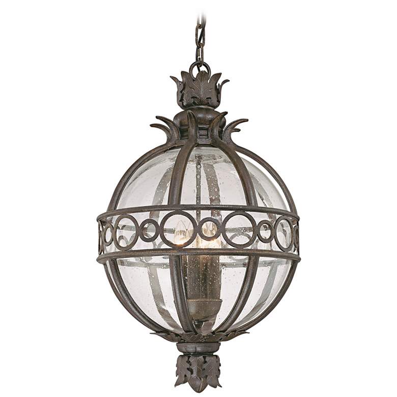 Image 1 Campanile Collection 23 1/2 inch High Outdoor Hanging Light