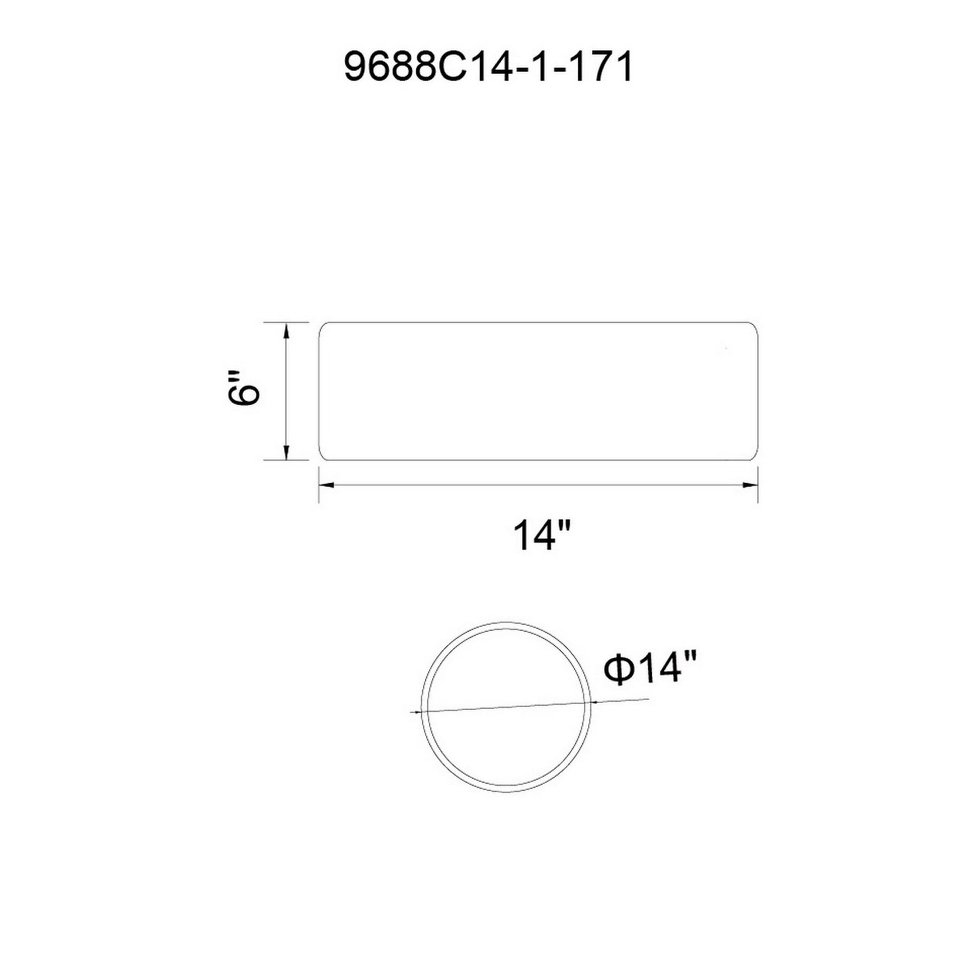 Image 7 Campton 2 Light 14in Black Drum Shade Flush Mount more views