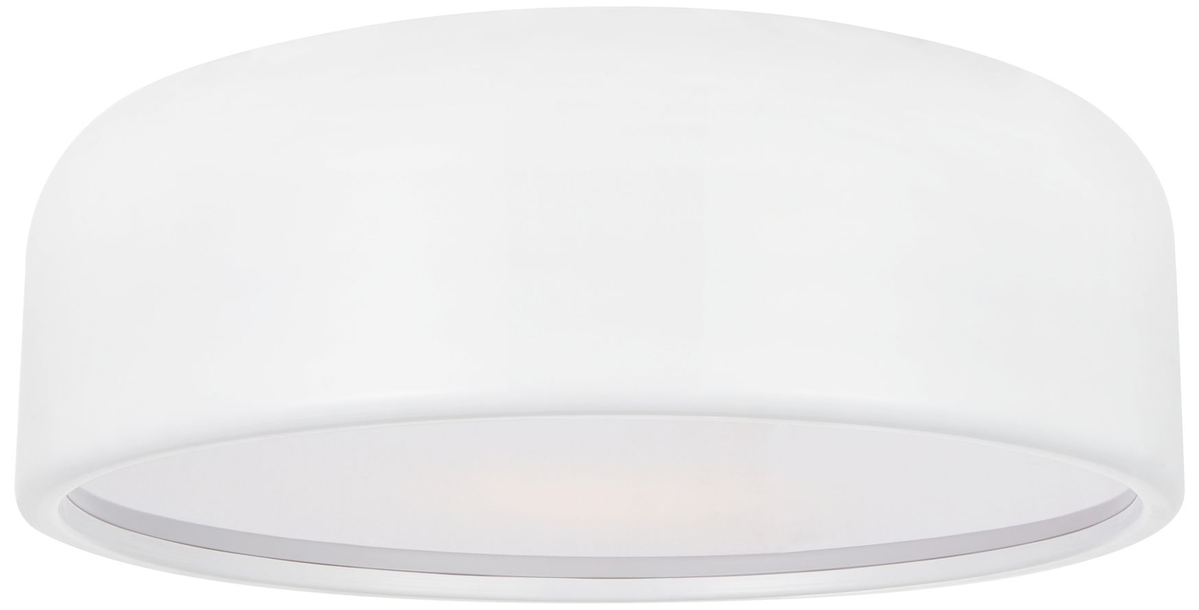 Campton 3 Light 19in Drum Shade Flush Mount