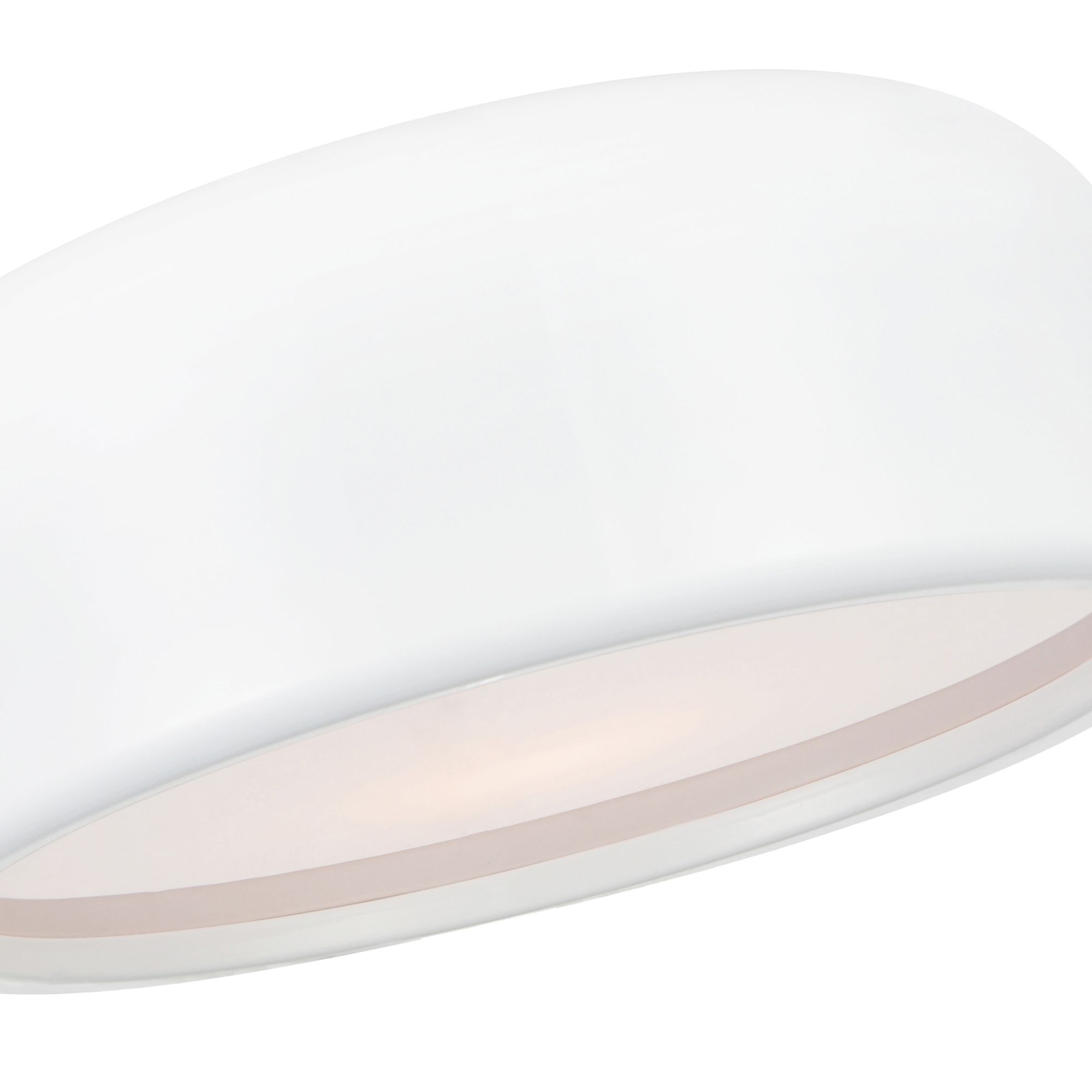 Image 2 Campton 3 Light 19in Drum Shade Flush Mount more views