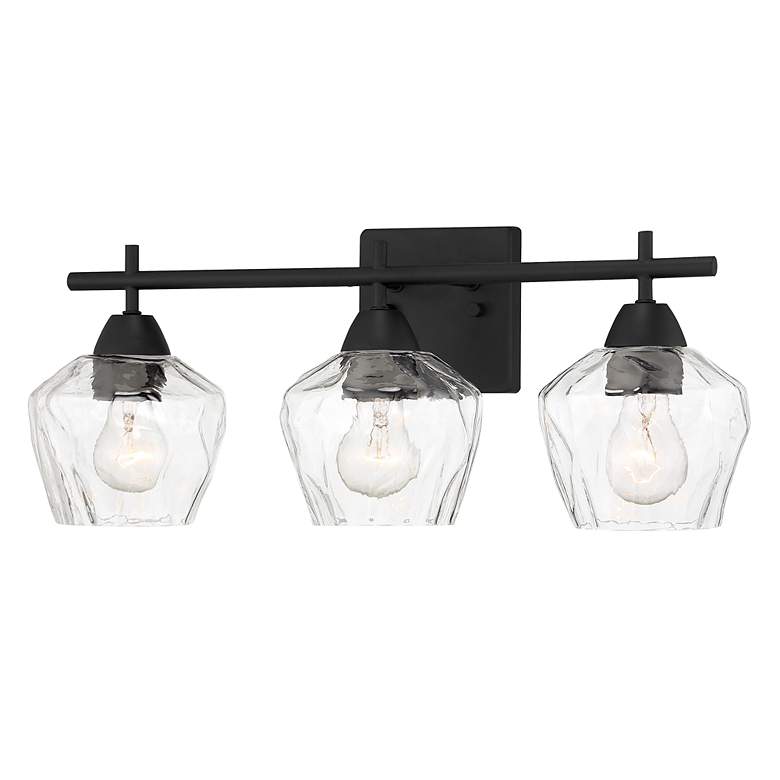Image 2 Camrin 20 3/4" Wide Coal 3-Light Bath Light more views