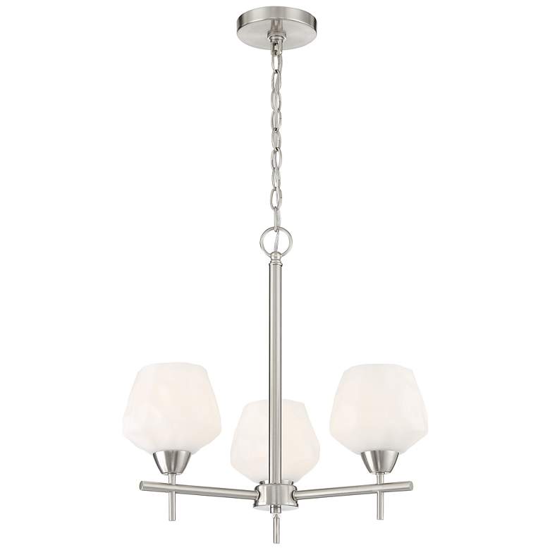 Image 1 CAMRIN - 3 LIGHT CHANDELIER