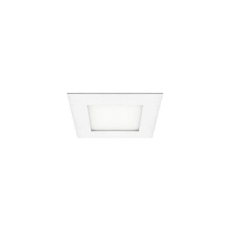 Image 1 Can and Housing Free 6 inch Square 12 Watt LED Retrofit Trim