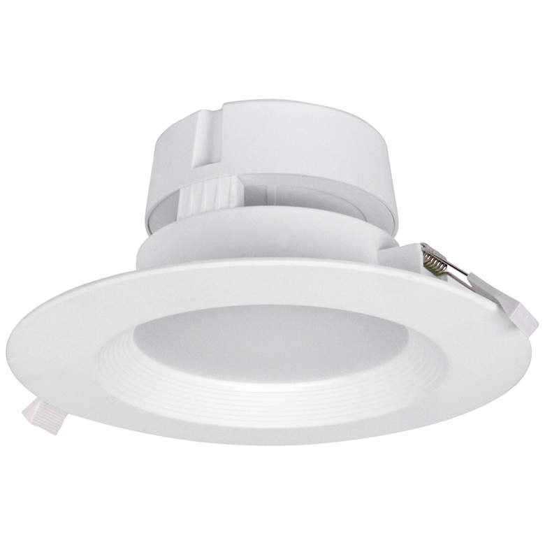 Image 1 Can and Housing Free 6 inch White LED Snap Trim Downlight