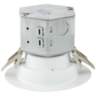 Can or Housing Free 4" White 10 Watt LED Trim