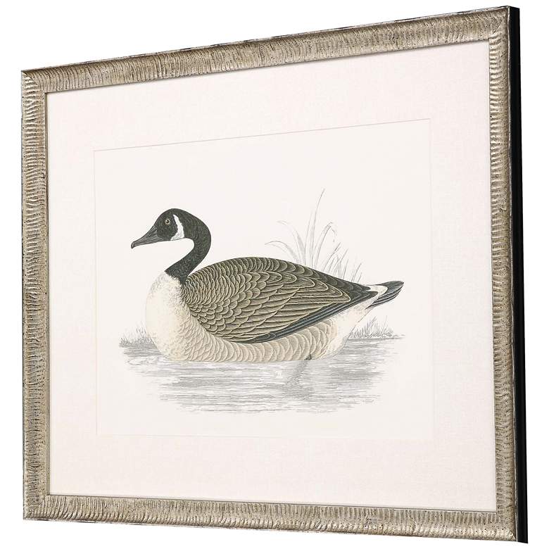 Image 3 Canada Goose 32" Wide Rectangular Giclee Framed Wall Art more views