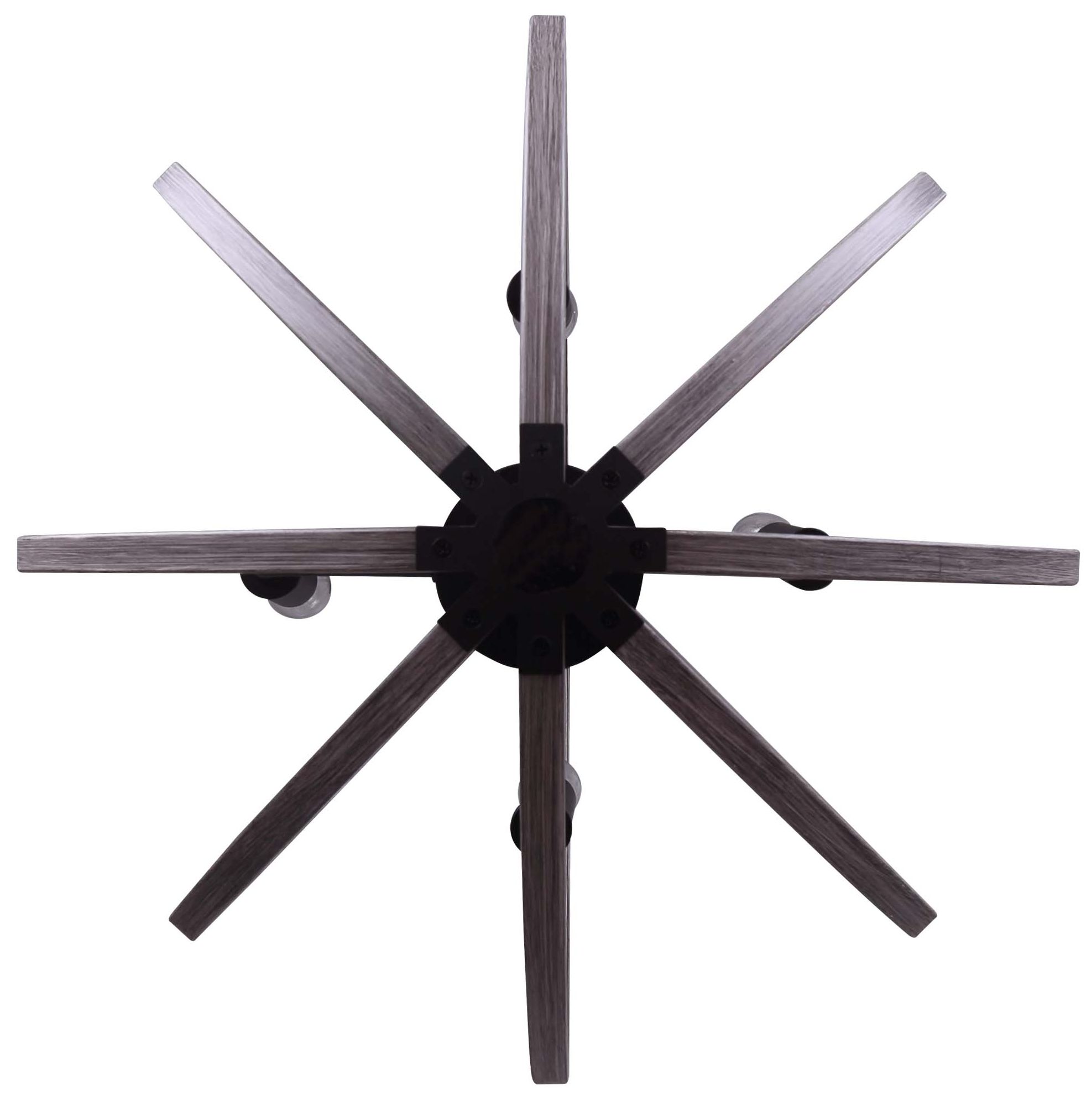 Image 5 Canarm Armelle 20" Wide Modern Black & Dark Grey 4-Light Cage Pendant more views