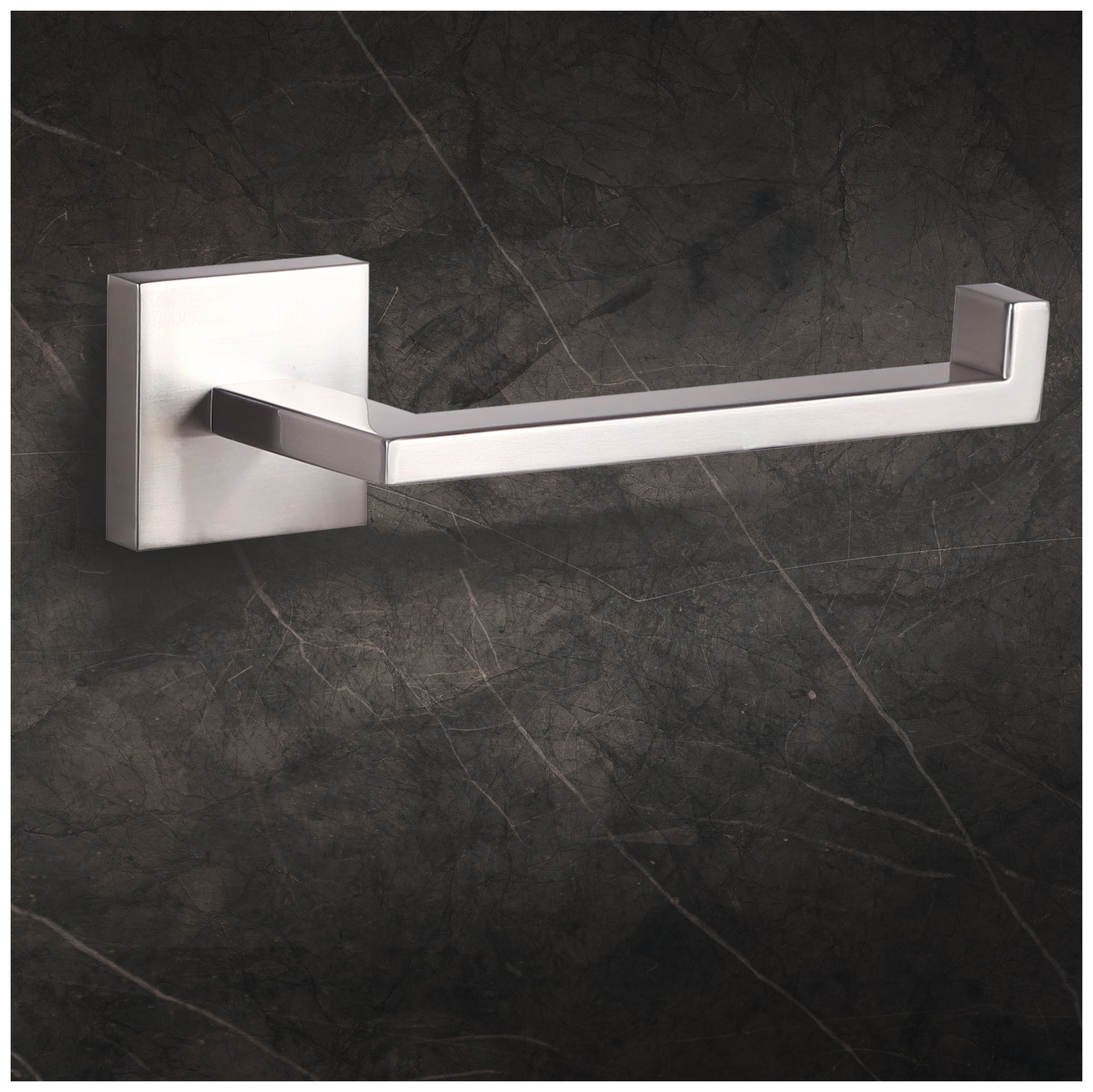 Canarm Bishop Brushed Nickel Toilet Paper Holder