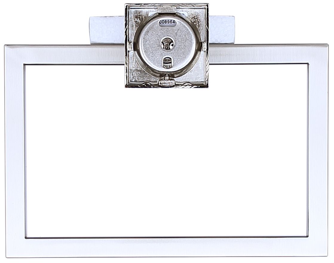 Image 7 Canarm Bishop Brushed Nickel Towel Ring more views