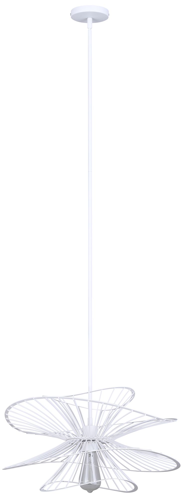 Image 5 Canarm Channel 20" Wide Modern White Dome Pendant more views