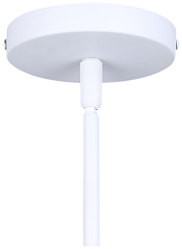 Canarm Channel 20" Wide Modern White Dome Pendant