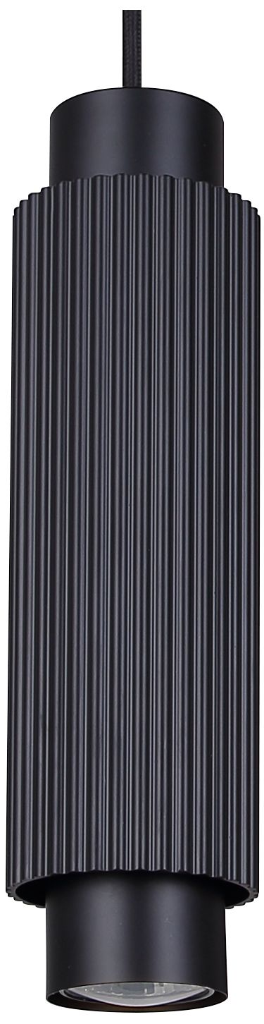 Canarm Cohen 13" Wide Modern Matte Black 3-Light Spotlight Pendant