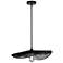 Canarm Georgia 20" Wide Modern Black String Pendant