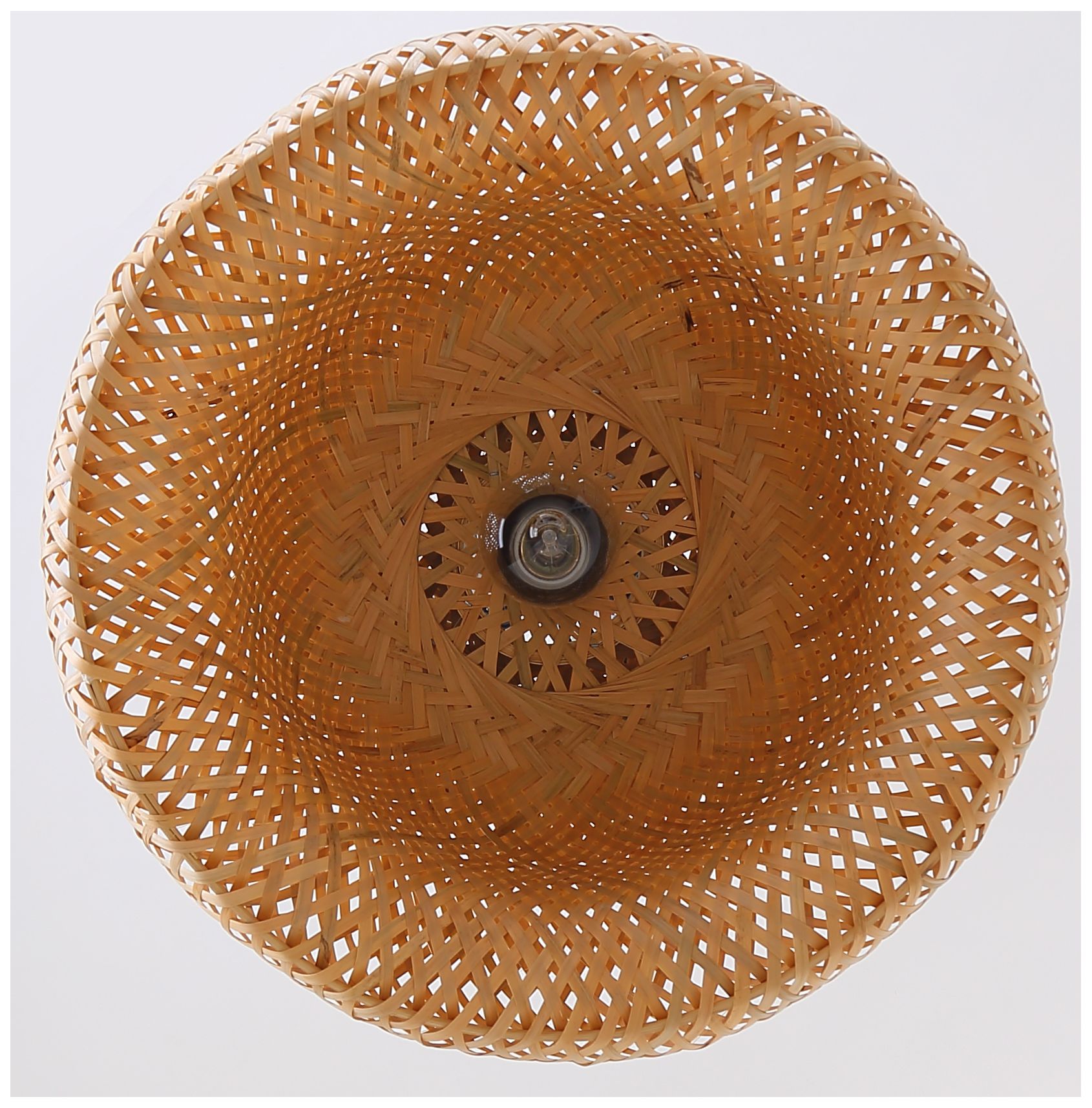 Image 6 Canarm Hanoi 18" Wide Natural Bamboo Swag Pendant more views