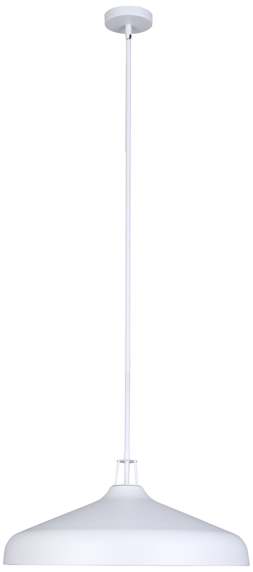 Image 5 Canarm Holland 22" Wide Modern White & Gold 4-Light Drum Pendant more views