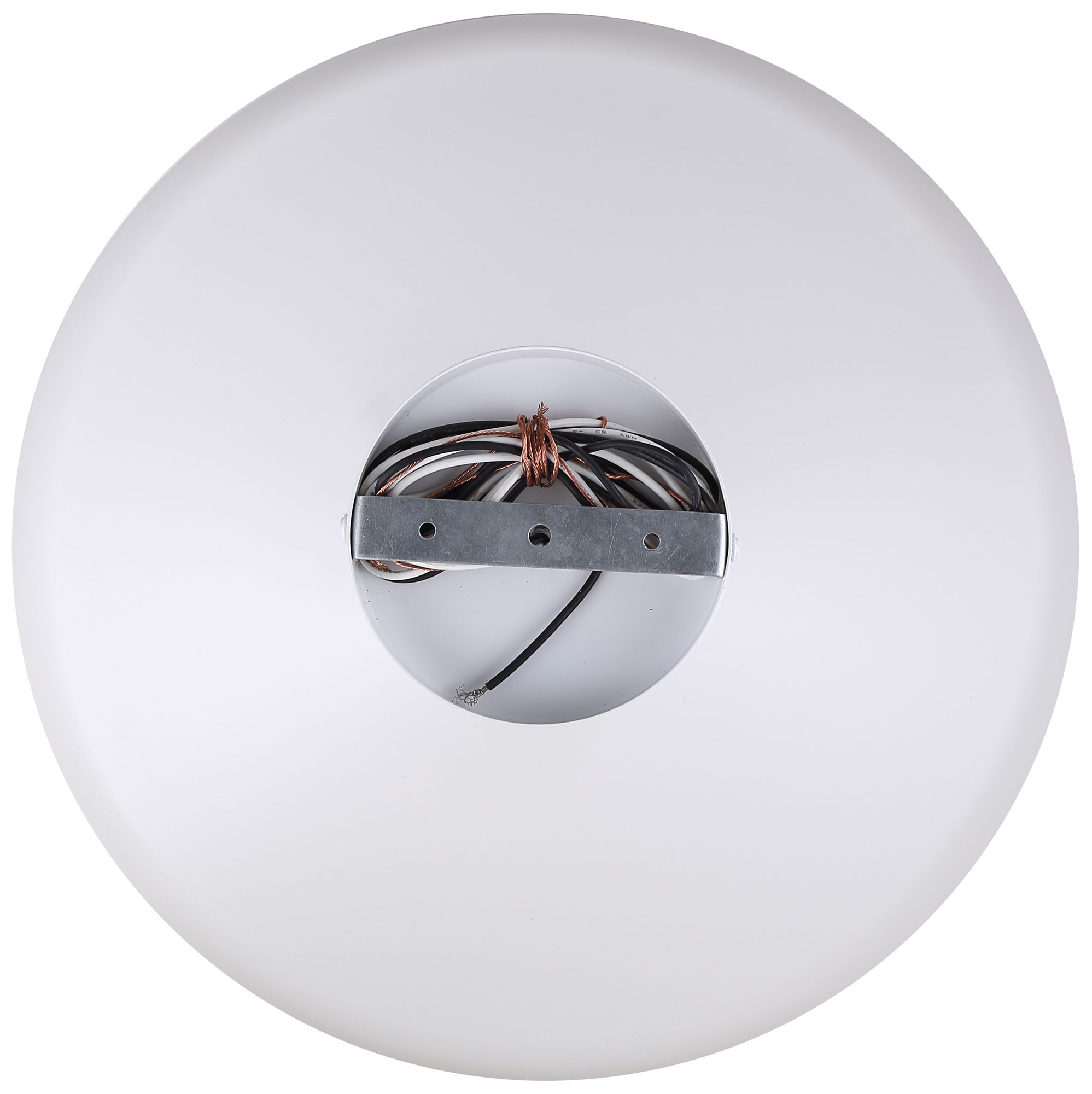 Canarm Holland 22" Wide Modern White & Gold 4-Light Drum Pendant