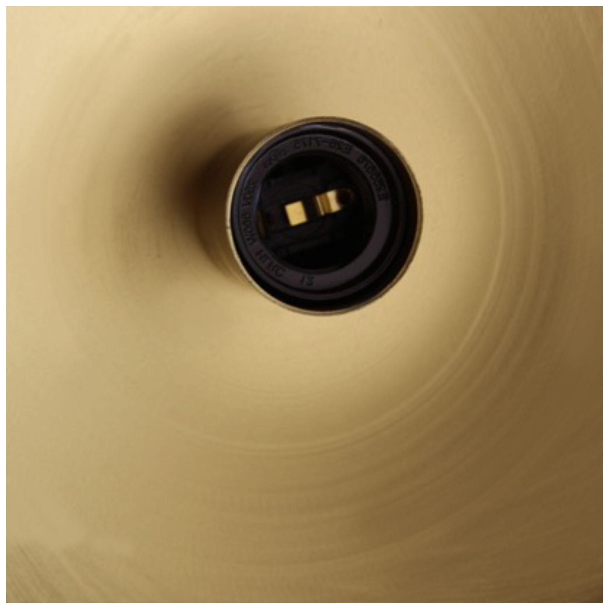 Image 7 Canarm Jaya 24" Wide Two-Tone Black & Tan Drum Pendant more views