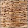 7_Canarm Kaia 20" Wide Natural Bamboo Drum Pendant more views
