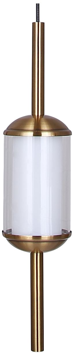 Image 5 Canarm Lavene 15" Wide Glam Gold Acrylic 5-Light LED Pendant more views