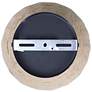 5_Canarm Malmo 12" Wide Rustic Rope & Black Swag Pendant more views