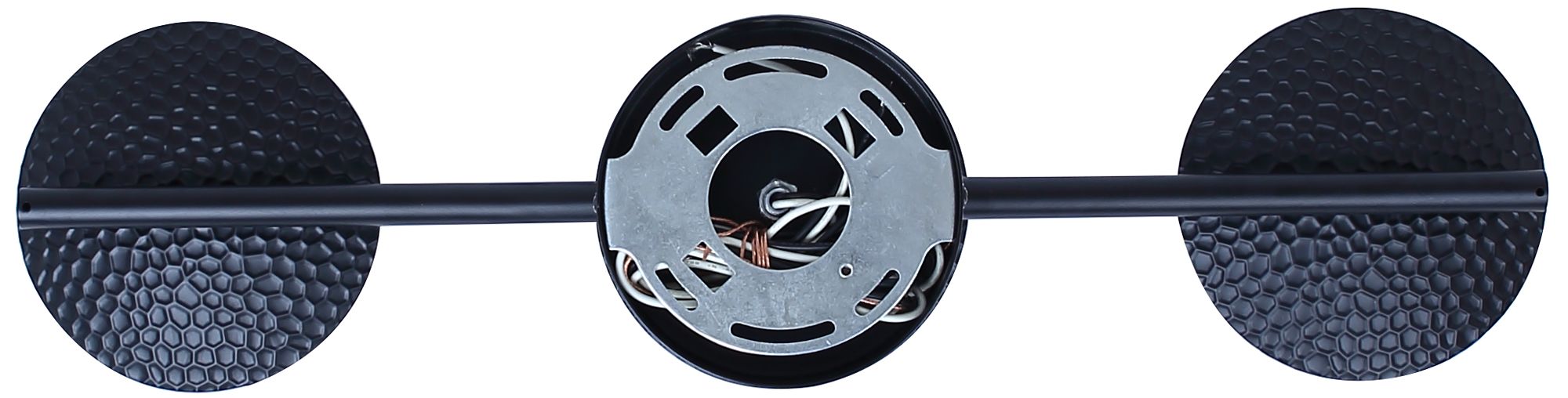 Image 6 Canarm Mierka 33" Wide Modern Matte Black Opal Glass 3-Light Linear Pendant more views