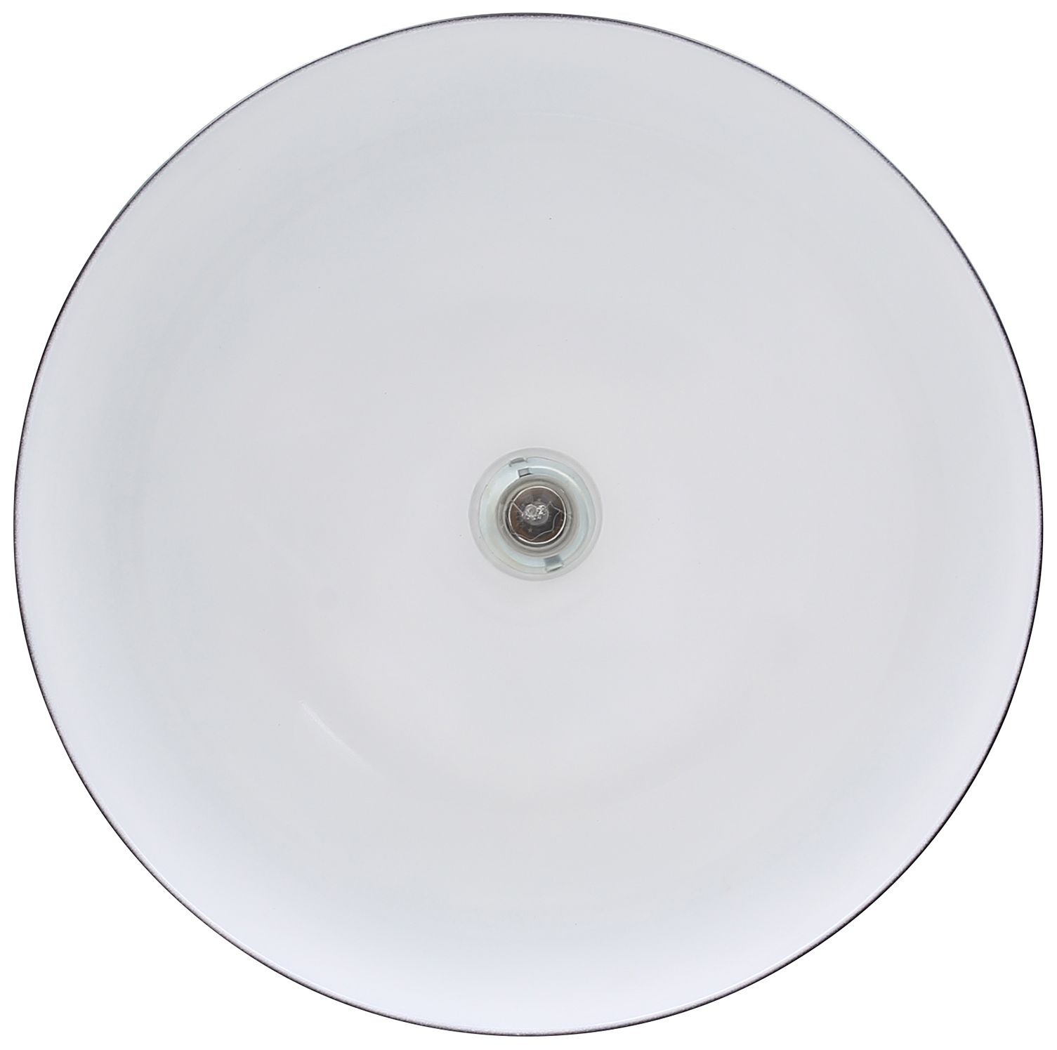 Canarm Polo 16" Wide Modern Matte Black Dome Pendant