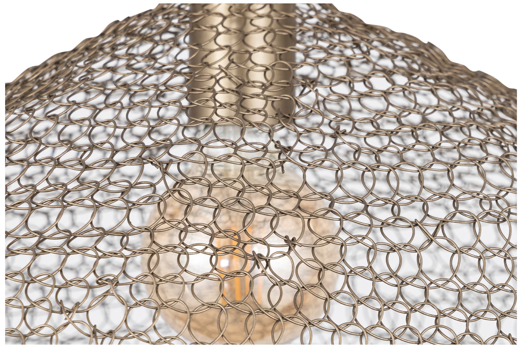 Canarm Warren 20" Wide Vintage Antique Brass Chain Pendant