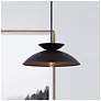 5_Canarm Ziva 18" Wide Modern Matte Black Dome Pendant more views